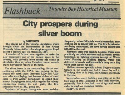 City prospers during silver boom