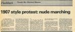 1907 style protest: nude marching