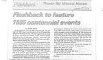 Flashback to feature 1885 centennial events