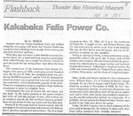 Kakabeka Falls Power Co.