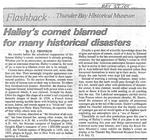 Halley's comet blamed for many historical disasters