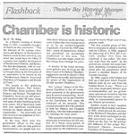 Chamber is historic