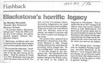 Blackstone's horrific legacy