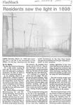 Residents saw the light in 1898