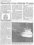 Steamship Lines celebrate 75 years