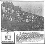 Trestle causes radical change