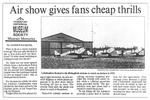 Air show gives fans cheap thrills