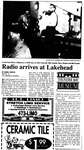 Radio arrives at Lakehead