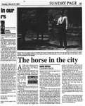 The horse in the city