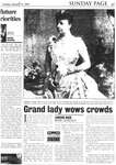 Grand lady wows crowds