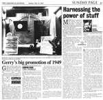 Gerry's big promotion of 1949