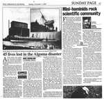 45 lives lost in the Algoma disaster