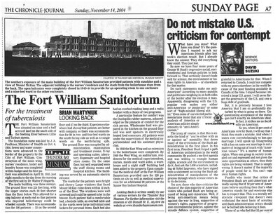 The Fort William Sanitorium