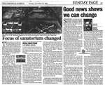 Focus of sanatorium changed