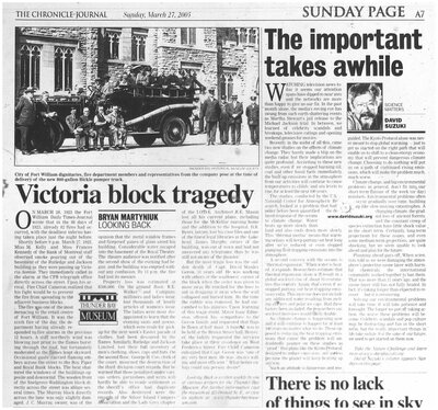 Victoria block tragedy