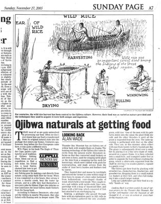 Ojibwa naturals at getting food