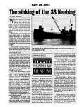 The sinking of the SS Neebing