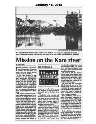 Mission on the Kam river