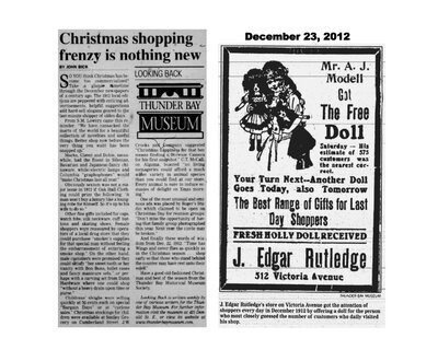 Christmas shopping frenzy is nothing new