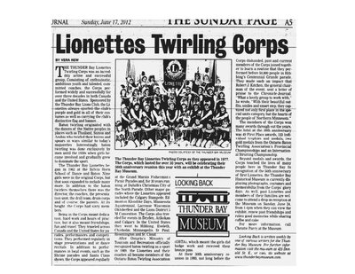 Lionettes Twirling Corps