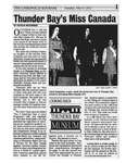 Thunder Bay's Miss Canada