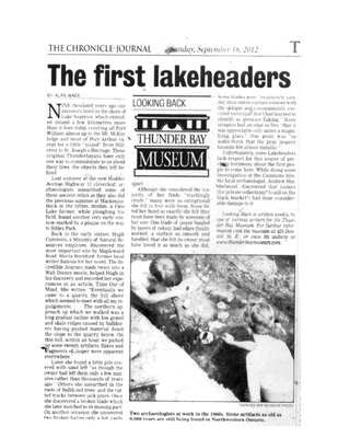 The first lakeheaders