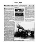 Finnish socialism's rise and fall in the Lakehead