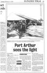 Port Arthur sees the light