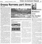 Grassy Narrows: part three