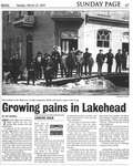 Growing pains in Lakehead