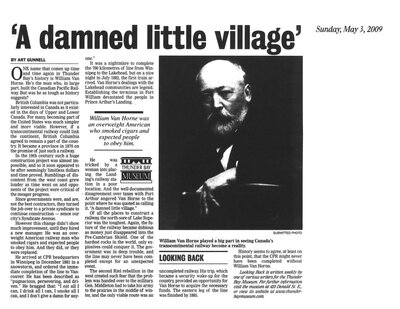 'A damned little village'