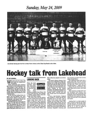 Hockey talk from Lakehead