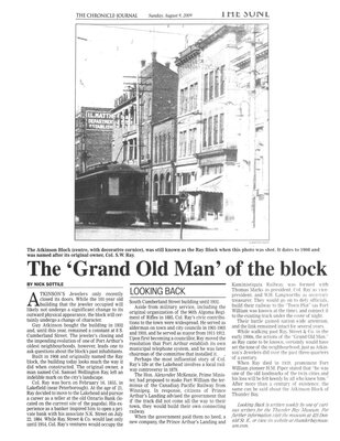 The 'Grand Old Man' of the block