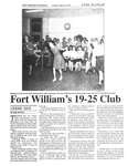 Fort William's 19-25 Club