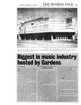 Biggest in music industry hosted by Gardens