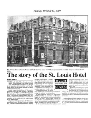 The story of the St. Louis Hotel