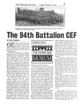 The 94th Battalion CEF