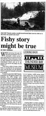 Fishy story might be true