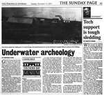 Underwater archeology