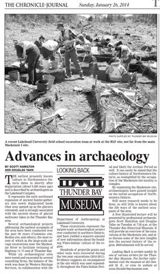 Advances in archaeology