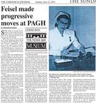 Feisel made progressive moves at PAGH