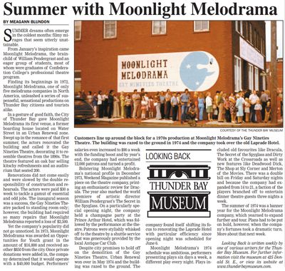 Summer with Moonlight Melodrama