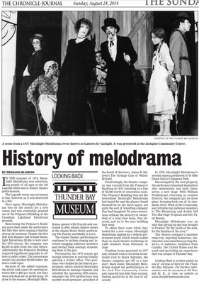 History of melodrama