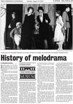 History of melodrama