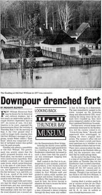 Downpour drenched fort