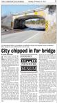 City chipped in for bridge