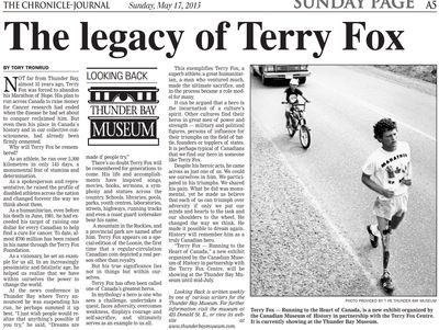 The legacy of Terry Fox