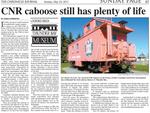 CNR caboose still has plenty of life