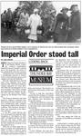 Imperial Order stood tall