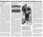 Dedication ensured mail reached mining towns